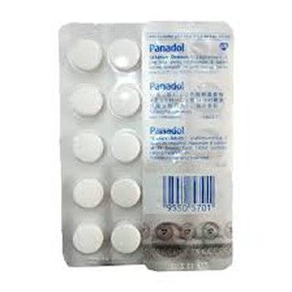GSK Panadol Regular 500mg Tablet {1x10's - 10 biji)