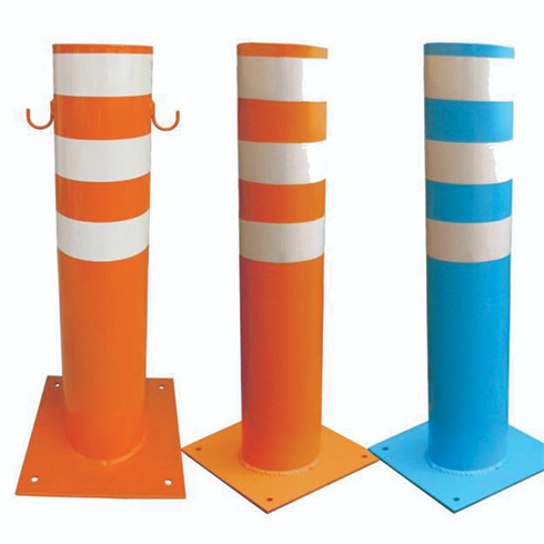 Metal Bollard Pole Custom Color (160 (Diameter) x 813mm (Height))