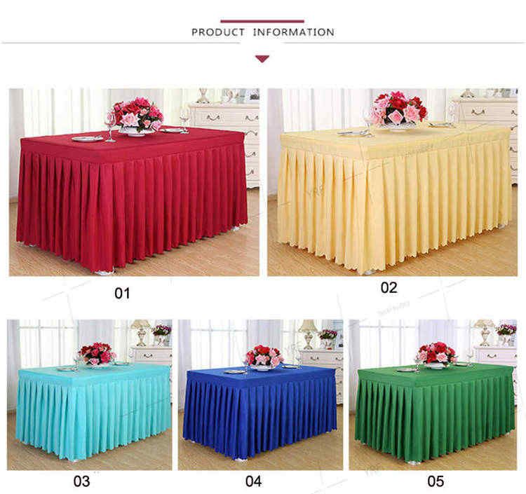 QS Alas Meja Banquet / Skirting Meja Banquet 5FtX2FT