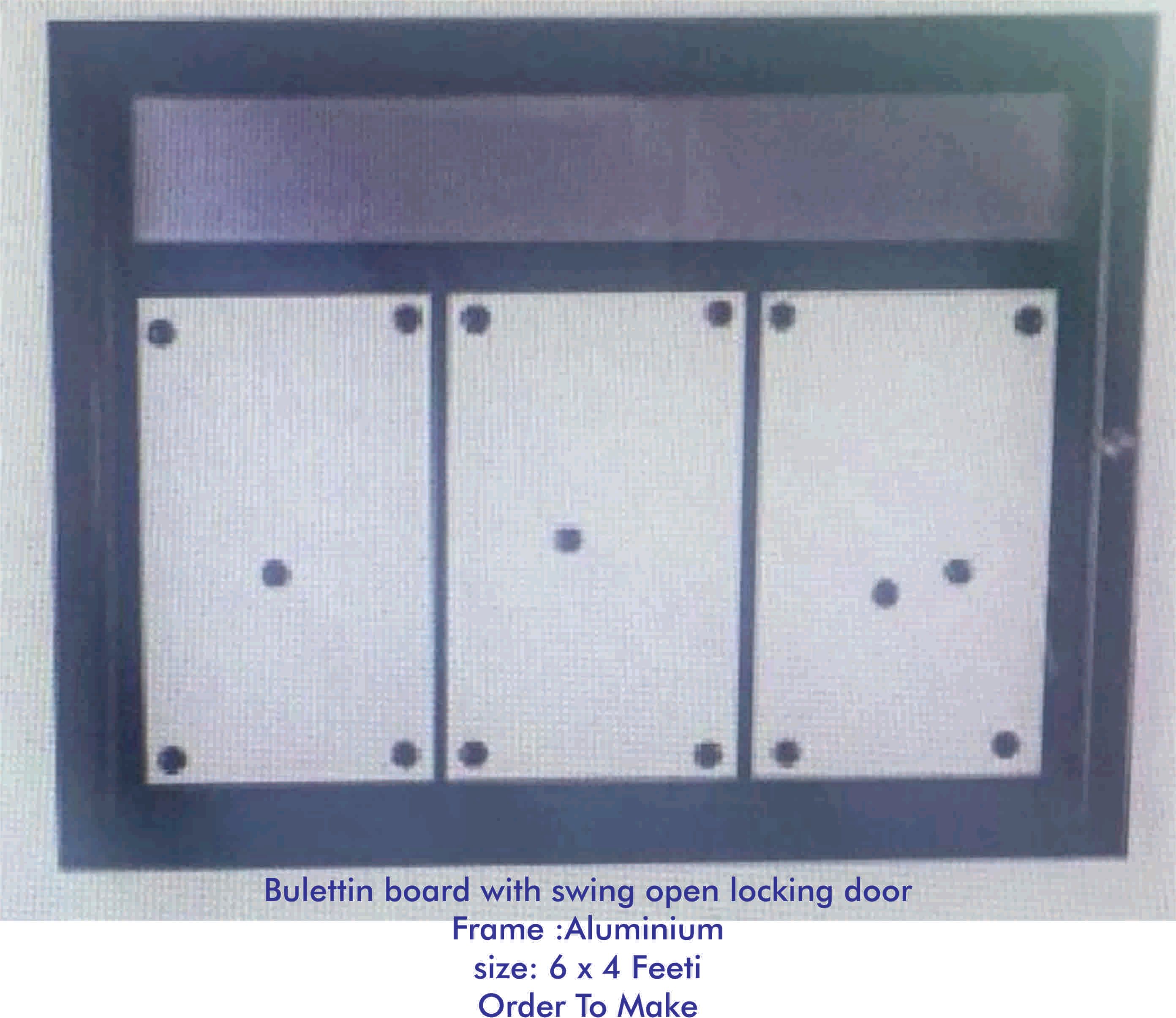 custome Bulletin Board 6x 4 feet
