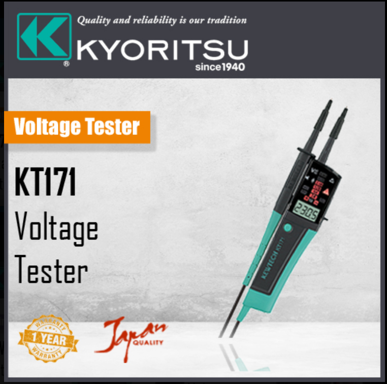 KYORITSU KT171 VOLTAGE TESTER