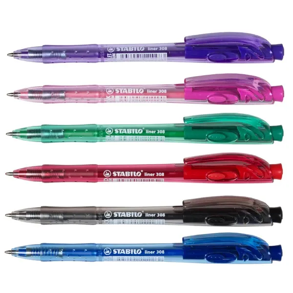 STABILO RETRACTABLE BALLPOINT PEN 308