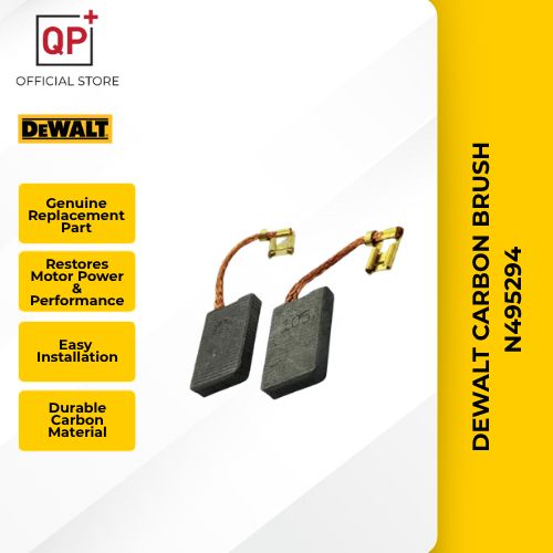 DEWALT CARBON BRUSH N495294  - 2PCS ( FOR D2841/ D28414/ D28490/ D28491 ) l BERUS KARBON l 碳刷-