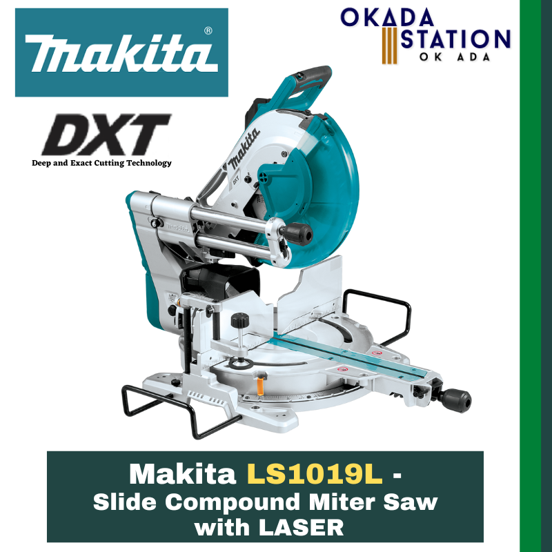 Makita LS1019L - Slide Compound Miter Saw with LASER / Miter Saw / Power Saw / Miter Saw With Laser