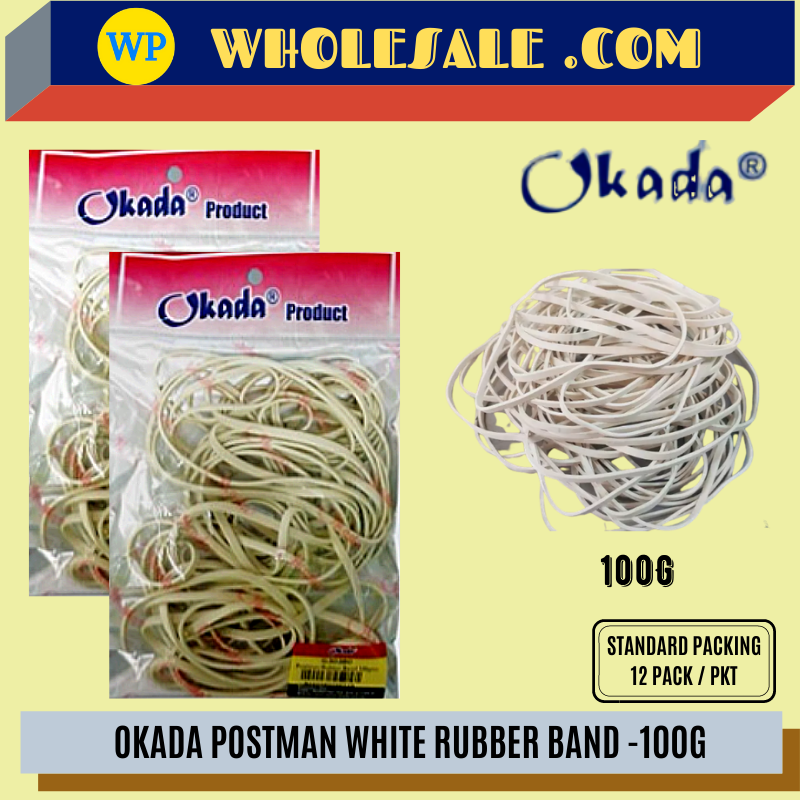 OKADA POSTMAN RUBBER BAND (100gms) /Okada /Rubber Band /Postman Rubber Band