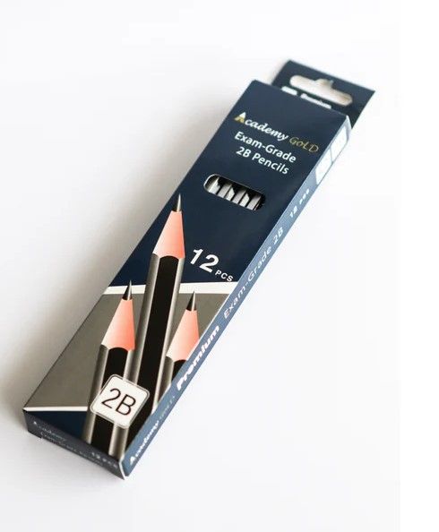 ACADEMY 6601 EXAM GRADE 2B PENCIL 12'S