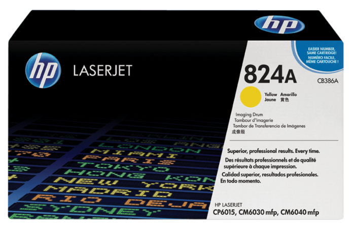 HP CP6015/CM6040mfp Yellow Image Drum (CB386A)