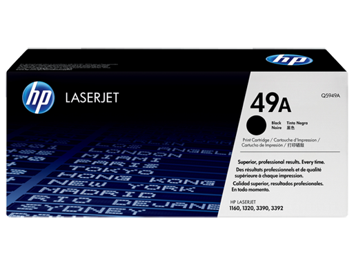 HP 49A Black LaserJet Toner Cartridge (Q5949A)