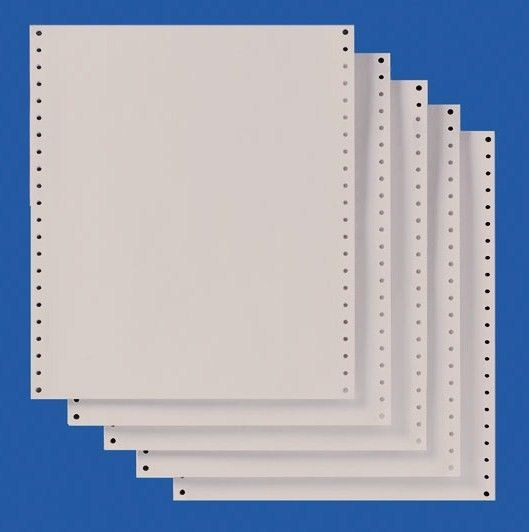 A4 COMPUTER PAPER 2 PLY 3UP 9.5'' X 11''