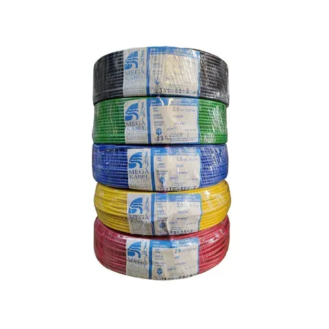 MEGA 6MM² MEGA Kabel Insulated PVC 100% Pure Copper Cable (SIRIM APPROVE)
