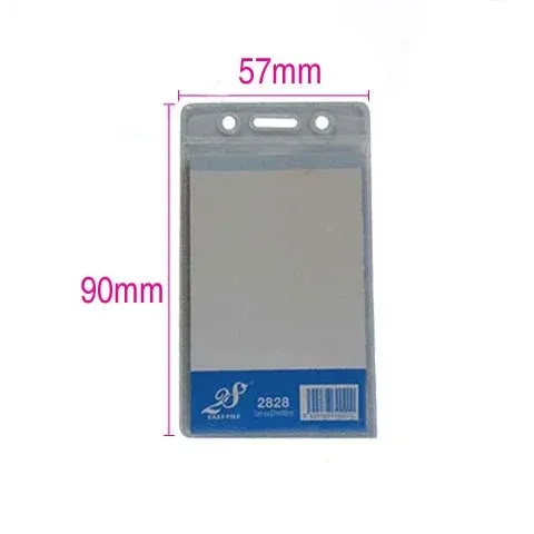 East-File PVC Name Badge 2828 Potrait 57mm x 90mm