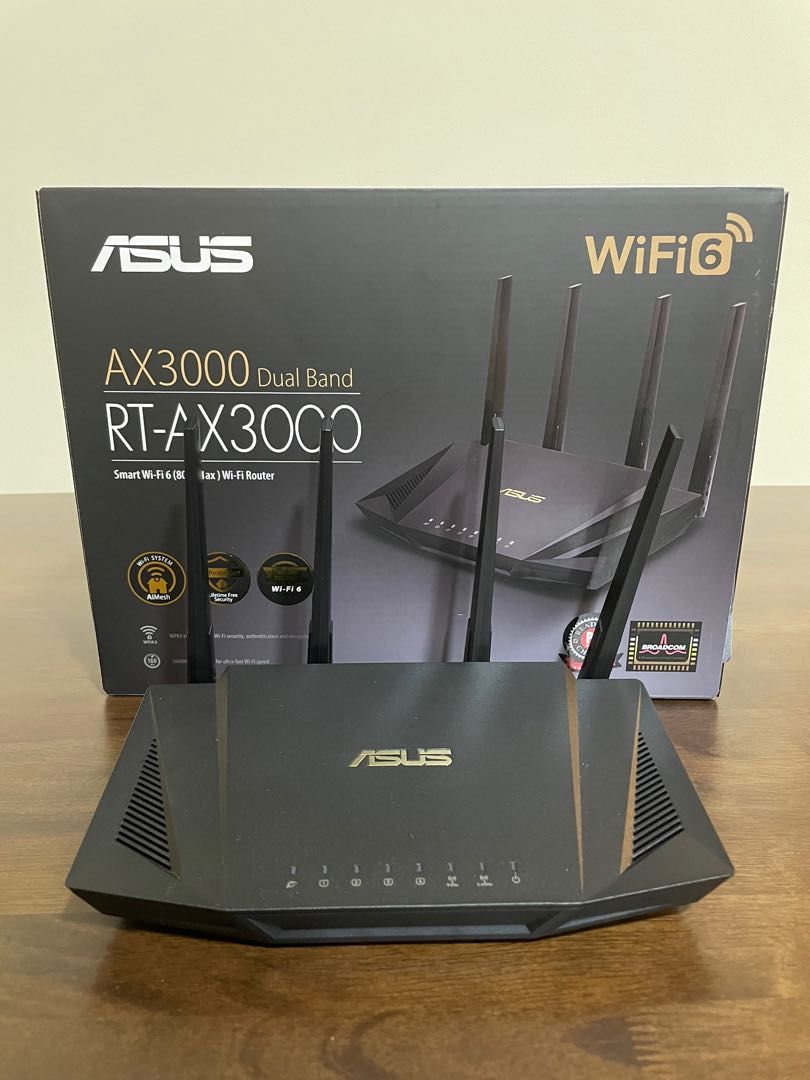 ASUS AX3000 WiFi 6 Router