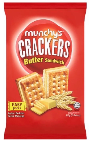 Munchy's Crackers Butter Sandwich (313g)