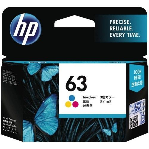 HP 63 (F6U61AA) - TRI COLOR INK CART