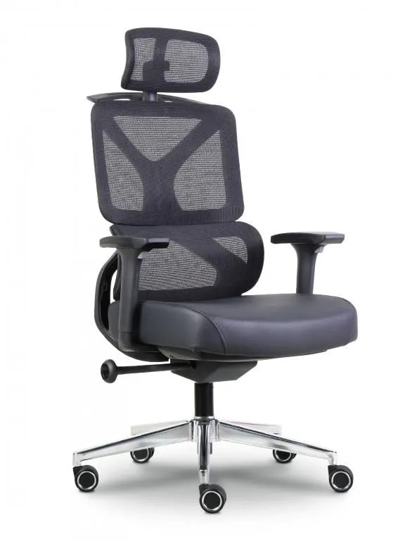 Homlux High Back Chair HOS_68 Black