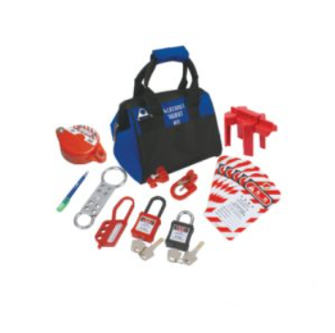 M-SAFE SAFETY PORTABLE LOCKOUT KIT / LOCKOUT TAGOUT BOX / LOTO SAFETY PRODUCT