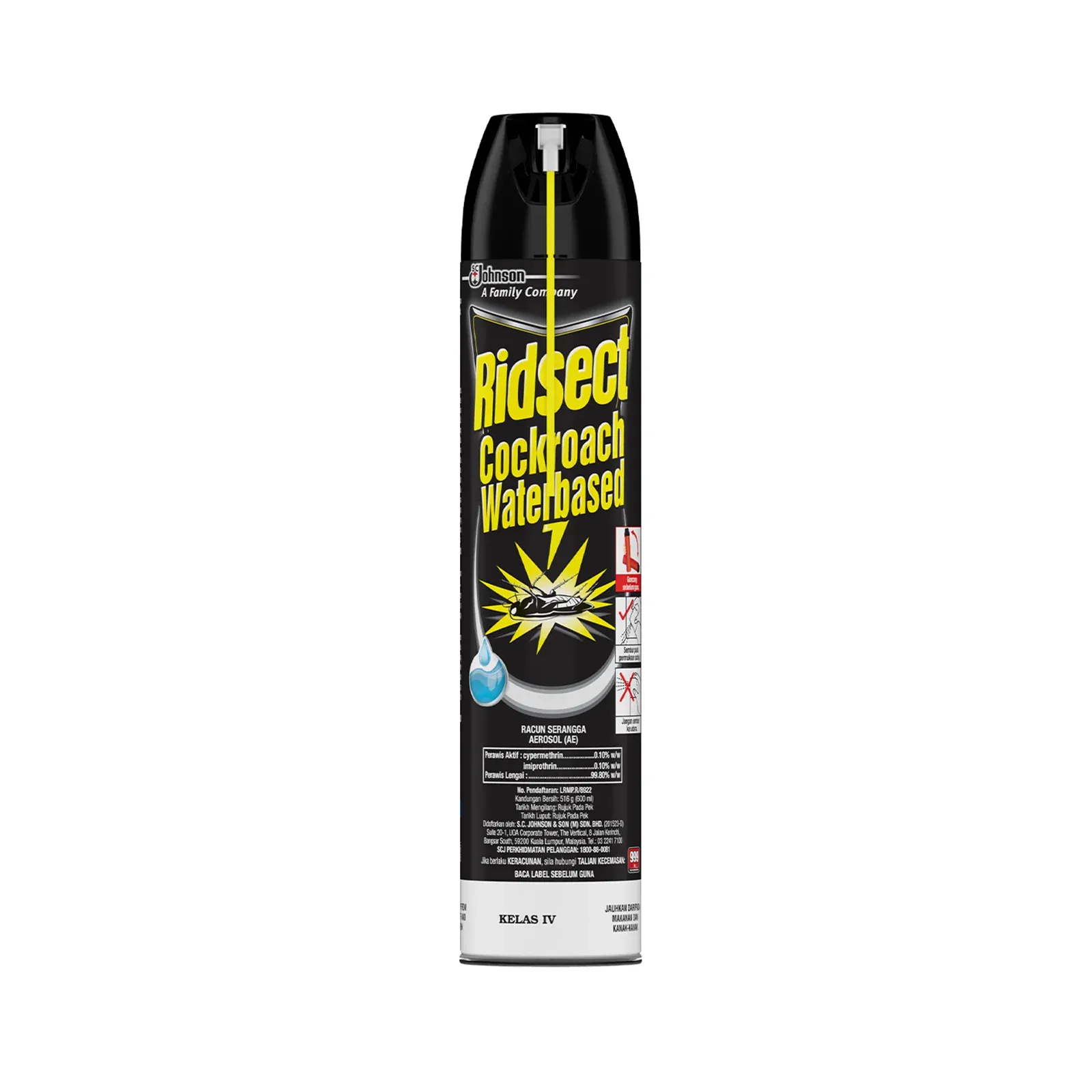 RIDSECT COCKROACH WATERBASED 600ML
