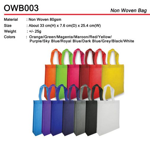 NON WOVEN BAG - A4 size