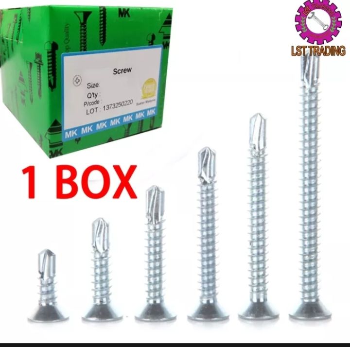 Flat screw For Metal Various Size
