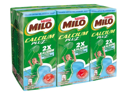 Milo ACTIV-GO Calcium Pluz UHT 4 x 6 pcs x 200ml