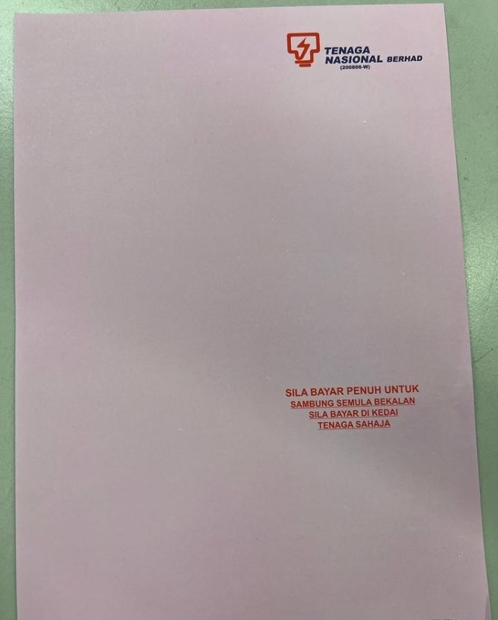 A4 Notis Pink penyambungan semula -( Order to print)Bekalan Free delivery