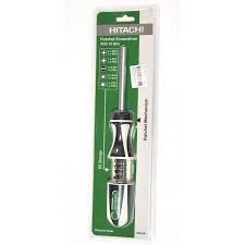 Hitachi Hikoki Ratchet Screwdriver with 10 Driver Bits 402519