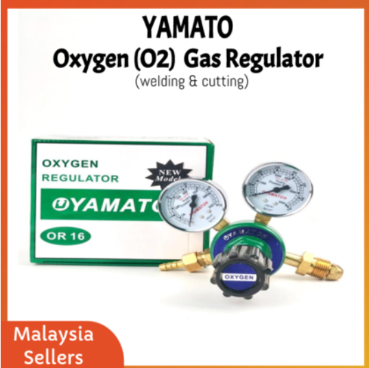 RIGHTWELL YAMATO OXYGEN (O2) REGULATOR FLOW METER (WELDING & CUTTING)
