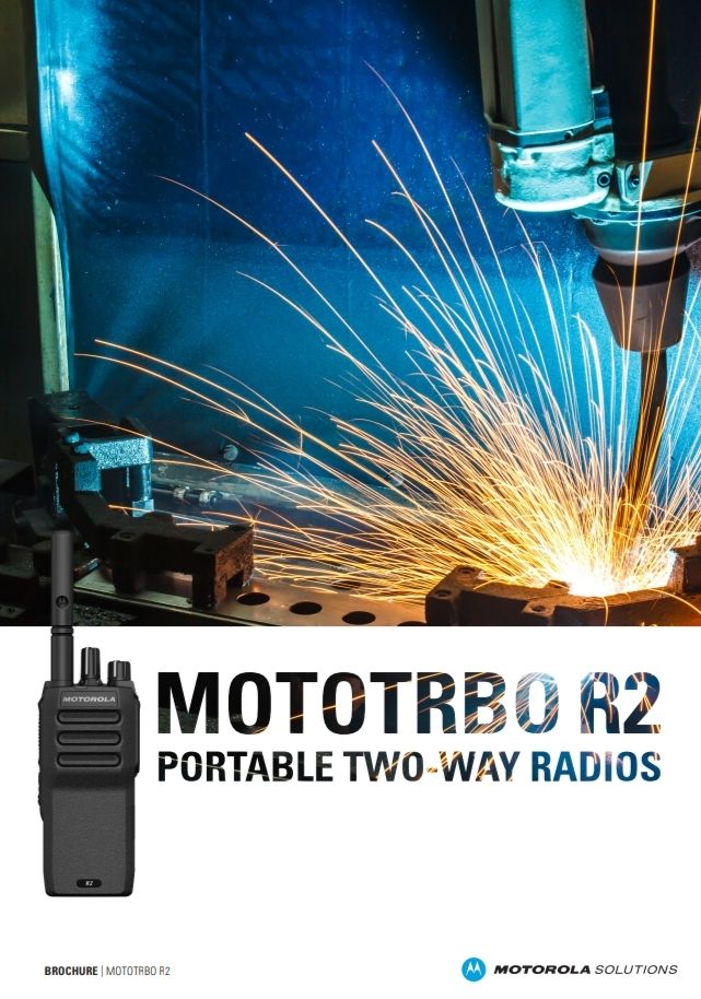 MOTOROLA WALKIE TALKIE LATEST - XiR R2(MOTOTRBO R2) PORTABLE 2 WAYS RADIOS