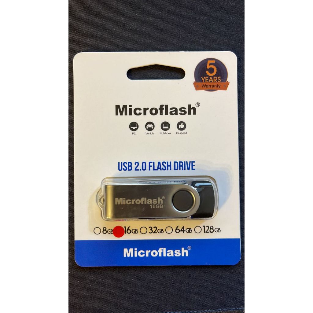 Microflash 16GB USB 2.0 Flash Drive