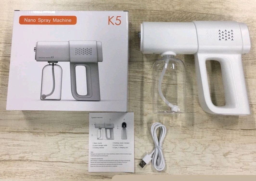 K5 Wireless Nano Atomizer spray Disinfection spray