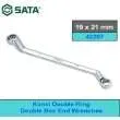 Sata DOUBLE BOX END WRENCH 19MM X 21MM