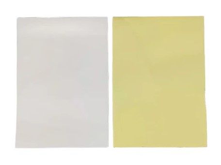 A4 PVC GOLD & SILVER STICKER 100'S