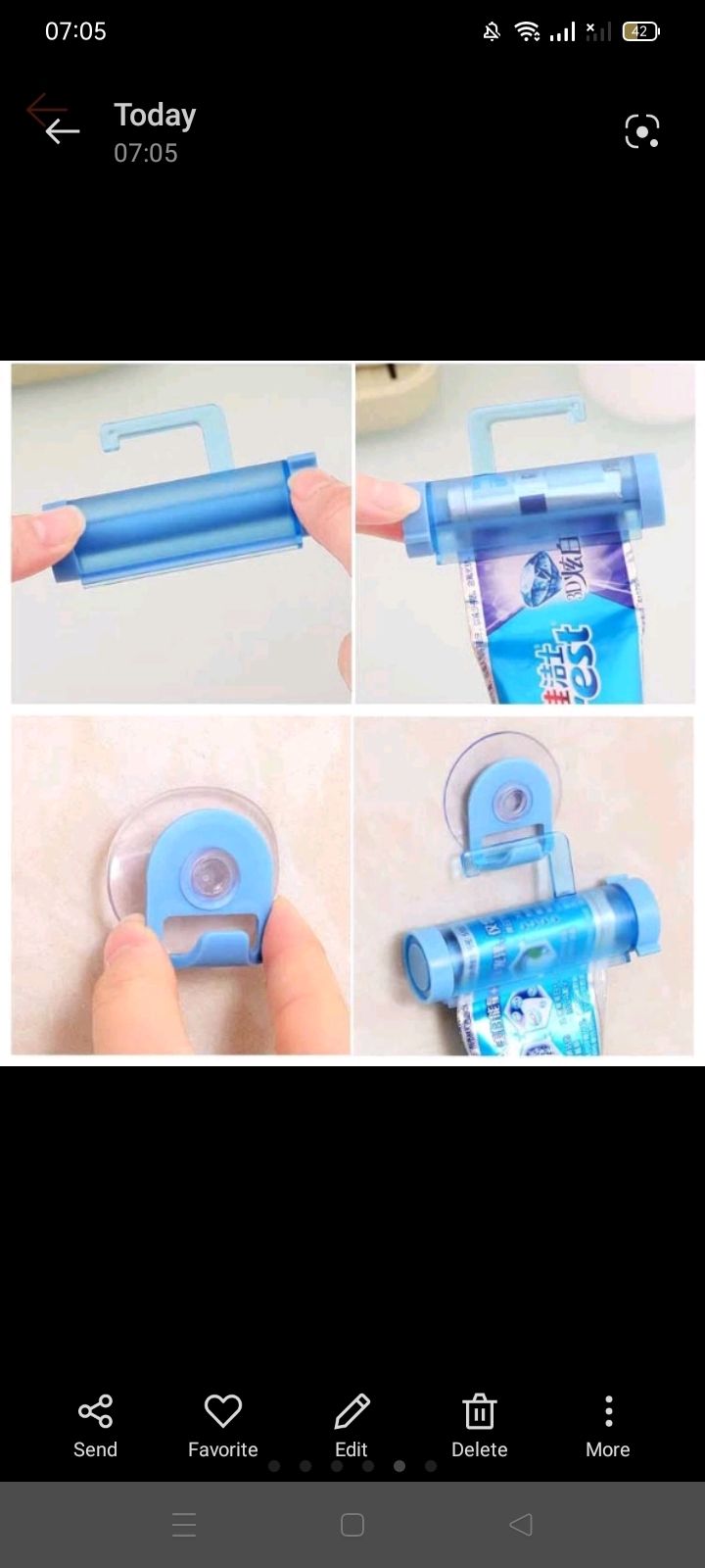 MULTIPURPOSE TOOTHPASTE DISPENSER HANGING TYPE FREE DELIVERY