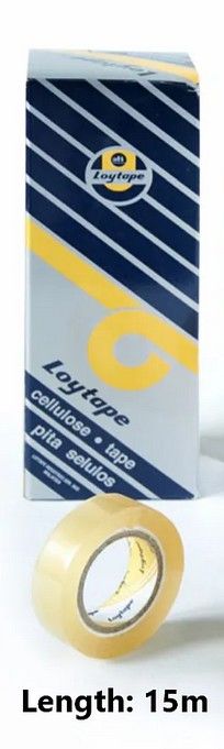 CELLOTAPE 18MM (STATIONARY / SCHOOL TAPE 15 YARD) - 8 ROLL'S/PKT