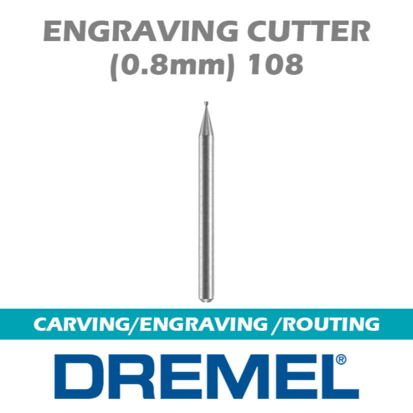 DREMEL ENGRAVING CUTTER 108