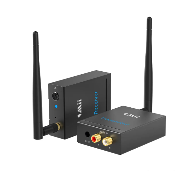 1Mii 2.4Ghz Wireless Audio Transmitter Receiver (Set of 1 Transmitter & 1 Receiver)