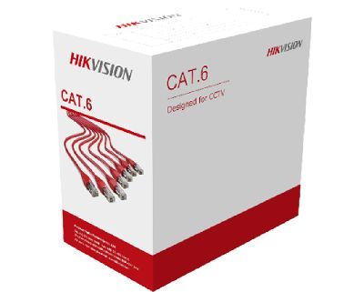 Hikvision 305m CAT6 UTP Network Cable (Solid Copper, 0.53mm) (DS-1LN6UEC0)