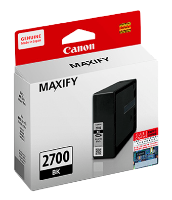 CANON Black Pigment ink tank (29 ml) PGI-2700PBK