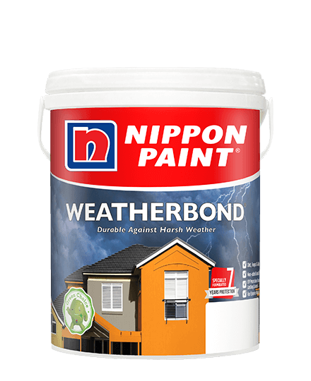 Nippon Paint Weatherbond Exterior Wall Paint
