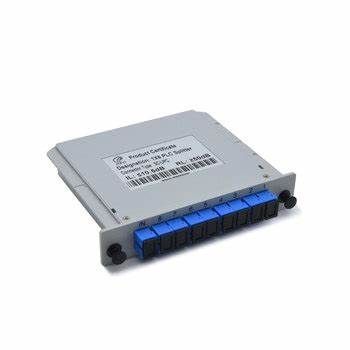 Fiber Optic PLC Splitter 2x8 LGX plug-in Type
