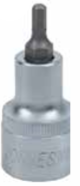 JONNESWAY 1/2" DR. HEX BIT SOCKET, SIZE: H8