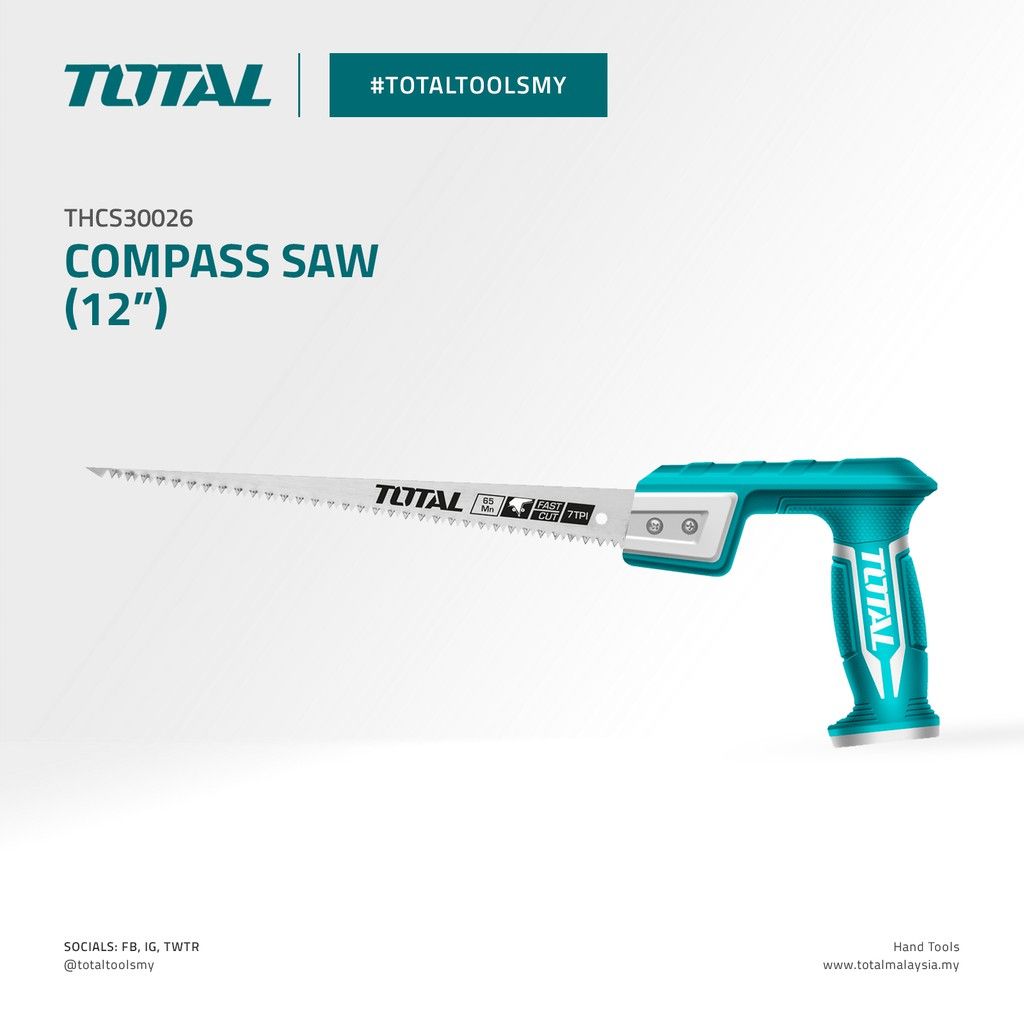 TOTAL COMPASS SAW (12") THCS30026