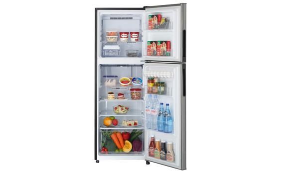SHARP SJ285MSS 280L AG CU Nano Deodoriser 2 Doors Fridge/Refrigerator