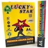 Lucky Star A4 80Gsm Color Paper Dark Mix 500 Sheets