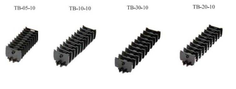 CKC CIKACHI 5A 10A 20A 30A Cassette Assembly Terminal Block TB-05 TB-10 TB-20 TB-30 10Poles