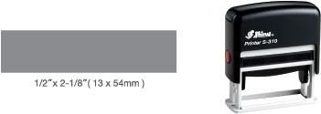 Rubber Stamp Self Ink S310