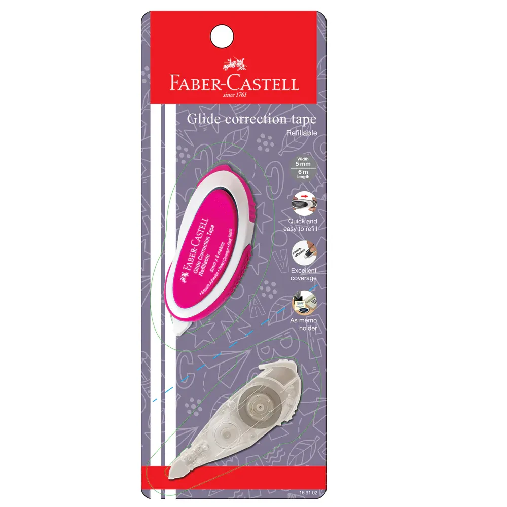 Faber-Castell Glide Correction Tape with Refill