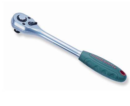 JONNESWAY 1/2" DR. ANTI SLIP GRIP RATCHET HANDLE-36 TEETH