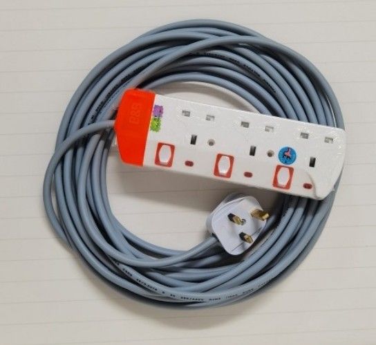 EXTENSION PLUG 3 GANG (10 METER)