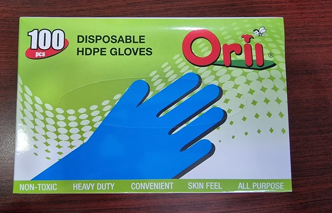 Disposable Plastic Hand Glove 100pcs